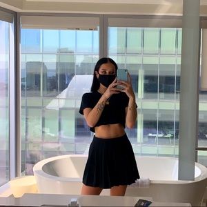 Pleated Zara skort